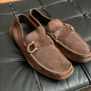 Salvatore Ferragamo Bit Driving Loafers Size 9
